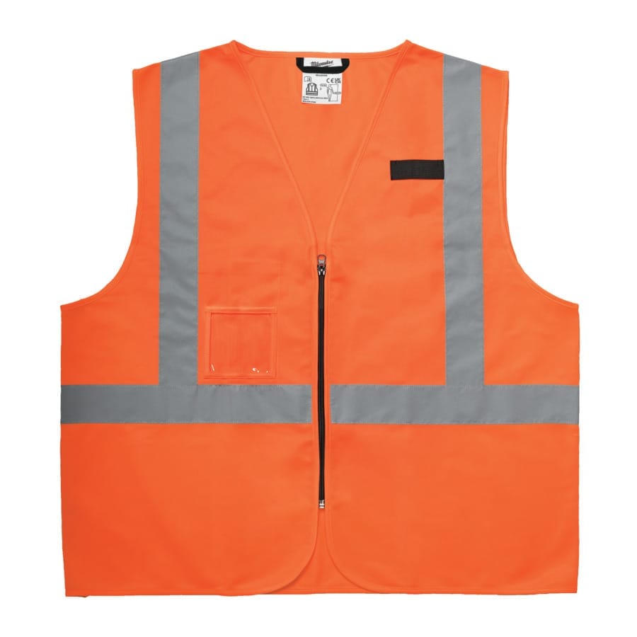 Milwaukee HI-VIS BASIC – kamizelka ostrzegawcza, pomarańczowa, rozmiar S/M