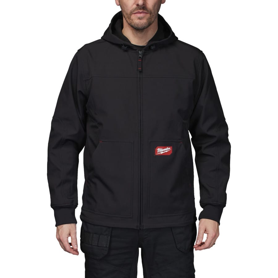 Milwaukee FREEFLEX™ – czarna kurtka softshell robocza, rozmiar S