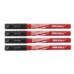 Fixio.pl Milwaukee CIENKOPISY CZARNE-4 SZT