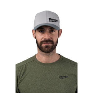 Fixio.pl Milwaukee Czapka z daszkiem Premium szara L/XL