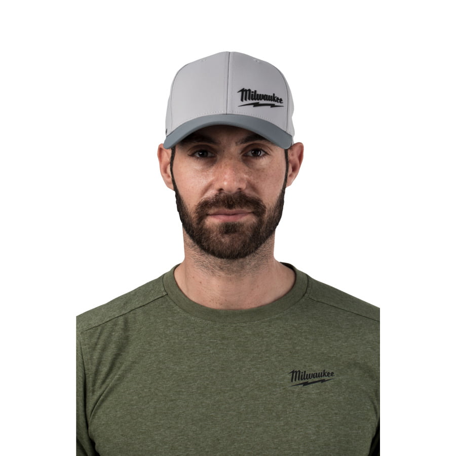 Fixio.pl Milwaukee Czapka z daszkiem Premium szara S/M