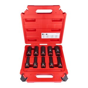 Fixio.pl Milwaukee Hex socket ShW 1/2 deep set-10pc