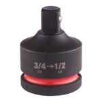 Fixio.pl Milwaukee Impact socket adaptor 3/4in to 1/2in-1pc