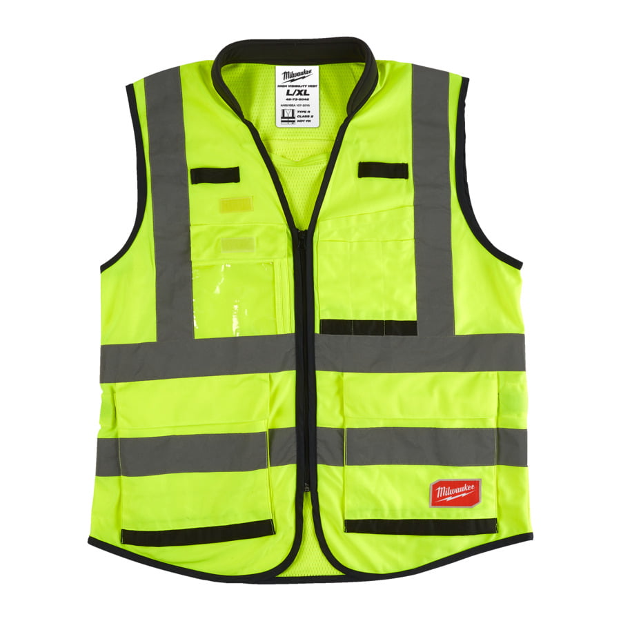Fixio.pl Milwaukee Kamizelka odblaskowa PREMIUM żółta -L/XL Fixio.pl Milwaukee Kamizelka odblaskowa PREMIUM żółta -L/XL