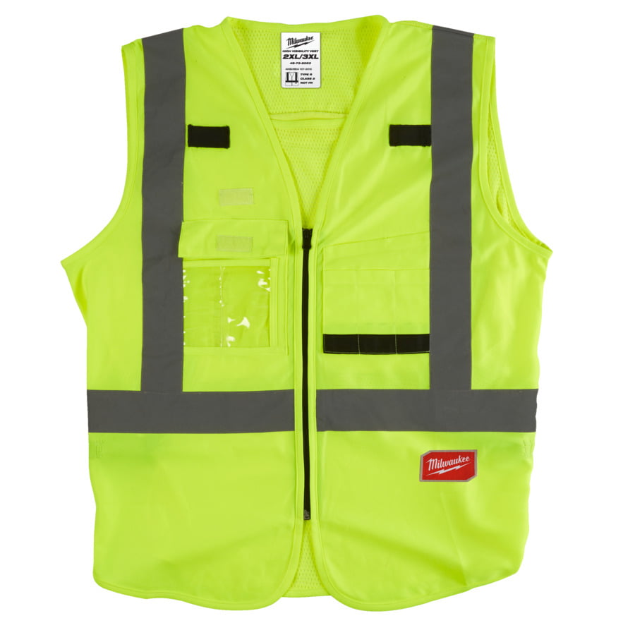 Fixio.pl Milwaukee Kamizelka odblaskowa żółta - 2XL/3XL Fixio.pl Milwaukee Kamizelka odblaskowa żółta - 2XL/3XL