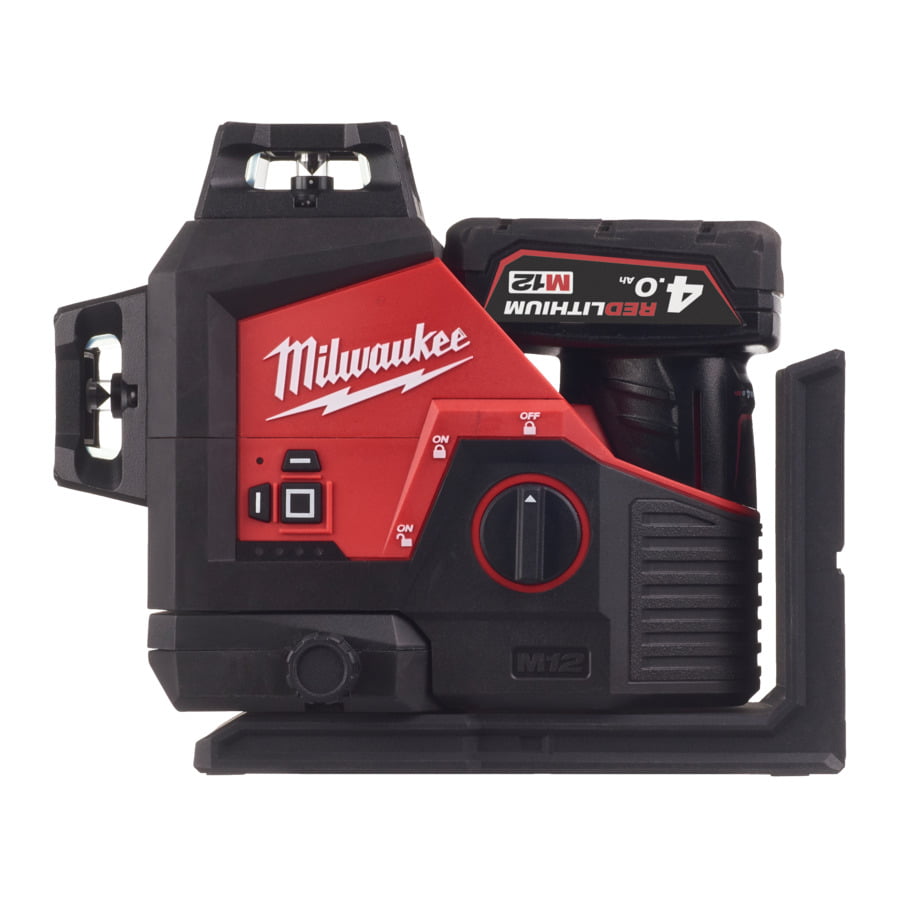 Fixio.pl Milwaukee M123PL-401C LASER ZIELONY KRZYŻOWY IN2