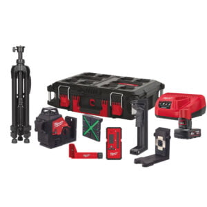 Fixio.pl Milwaukee M123PLKIT-401P LASER ZIEL. KRZYŻOWY IN2