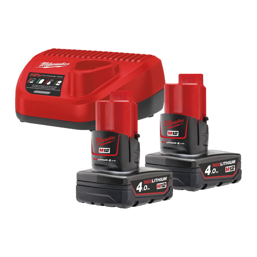 Fixio.pl Milwaukee M12NRG-402-NRG KIT