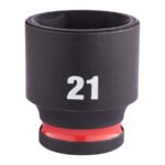 Fixio.pl Milwaukee Nasadka udarowa SHW 3/8" 21 mm Hex