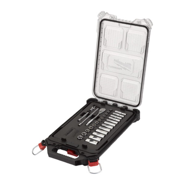 Fixio.pl Milwaukee Nasadki1/4˝ 28 szt. w organizerzePACKOUT