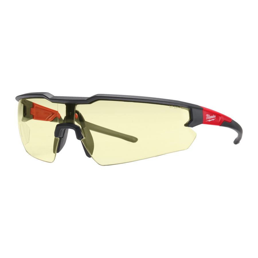 Fixio.pl Milwaukee Okulary ochronne - szkła żółte 1 para Fixio.pl Milwaukee Okulary ochronne - szkła żółte 1 para