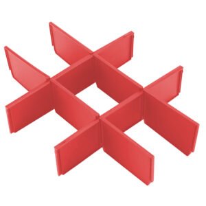 Fixio.pl Milwaukee Przegródki do PACKOUT z 3 szufladami