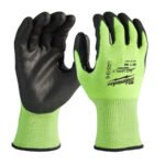 Fixio.pl Milwaukee Rękawice odp na przec HI-VIS - C r. M/8