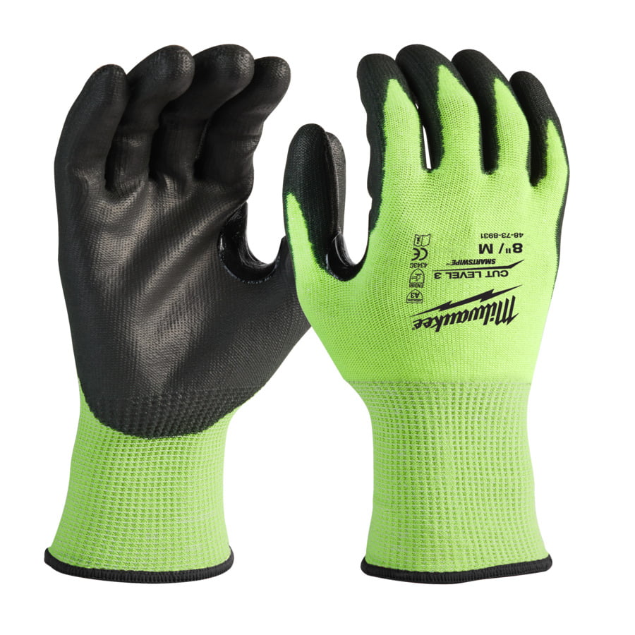 Fixio.pl Milwaukee Rękawice odp na przec HI-VIS - C r. M/8 Fixio.pl Milwaukee Rękawice odp na przec HI-VIS - C r. M/8