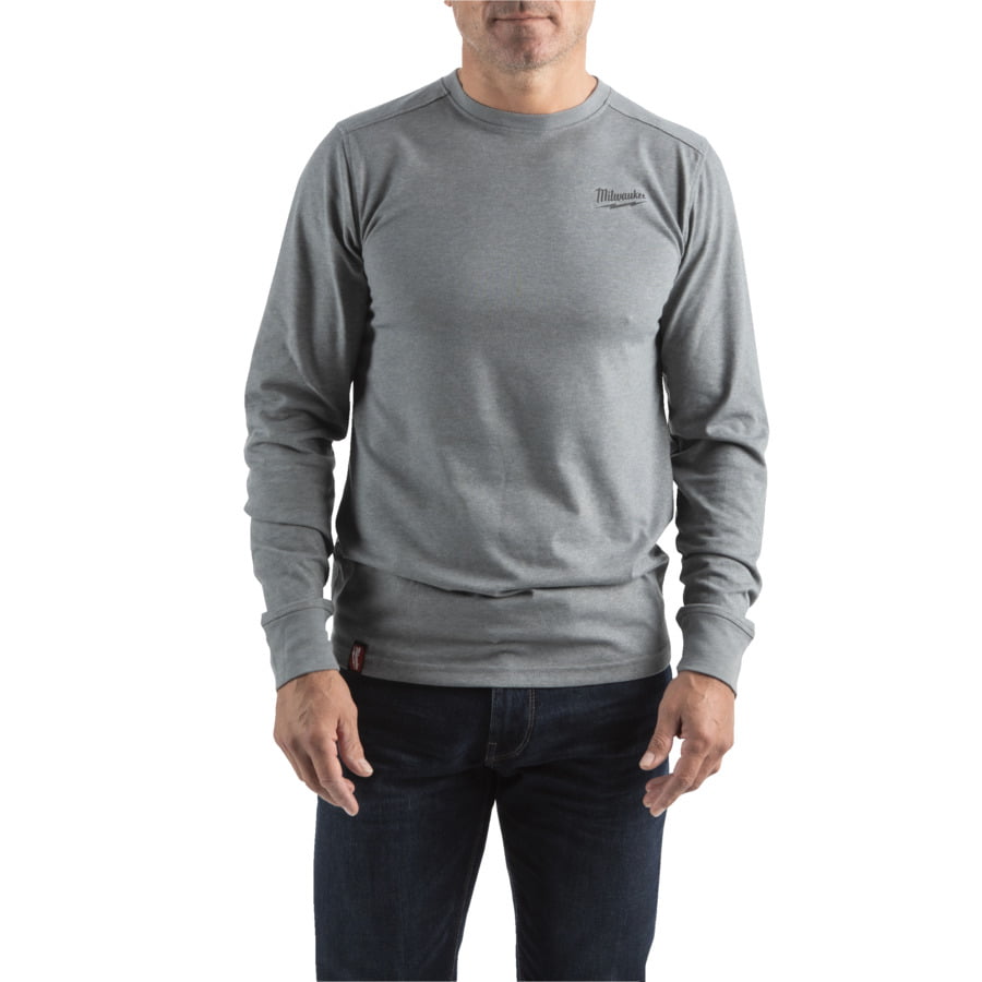 Fixio.pl Milwaukee Rozm S T-shirt z długim rękawem szary Fixio.pl Milwaukee Rozm S T-shirt z długim rękawem szary