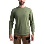 Fixio.pl Milwaukee Rozm S T-shirt z długim rękawem ziel