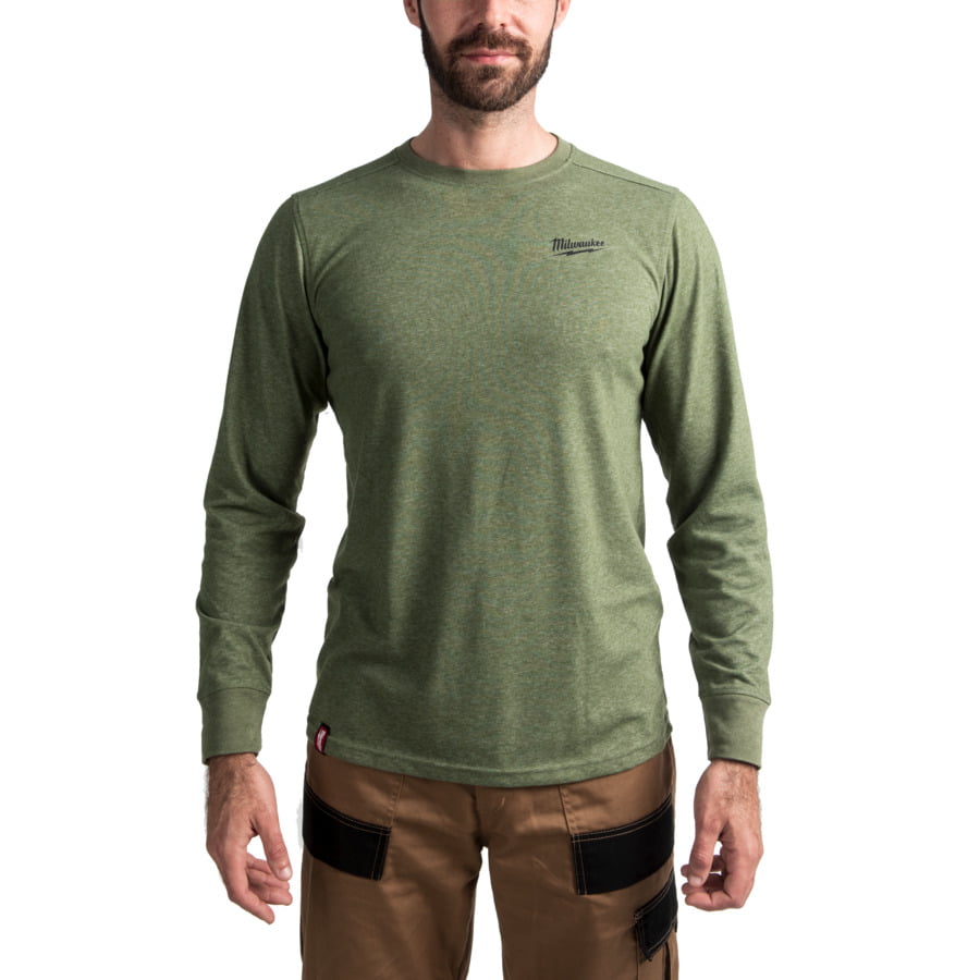 Fixio.pl Milwaukee Rozm S T-shirt z długim rękawem ziel Fixio.pl Milwaukee Rozm S T-shirt z długim rękawem ziel