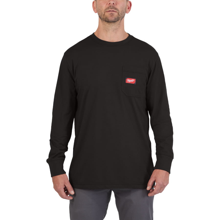 Fixio.pl Milwaukee Rozm S T-shirt z kiesz dł rękaw czarny Fixio.pl Milwaukee Rozm S T-shirt z kiesz dł rękaw czarny
