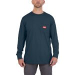 Fixio.pl Milwaukee Rozm S T-shirt z kiesz dł rękaw nieb