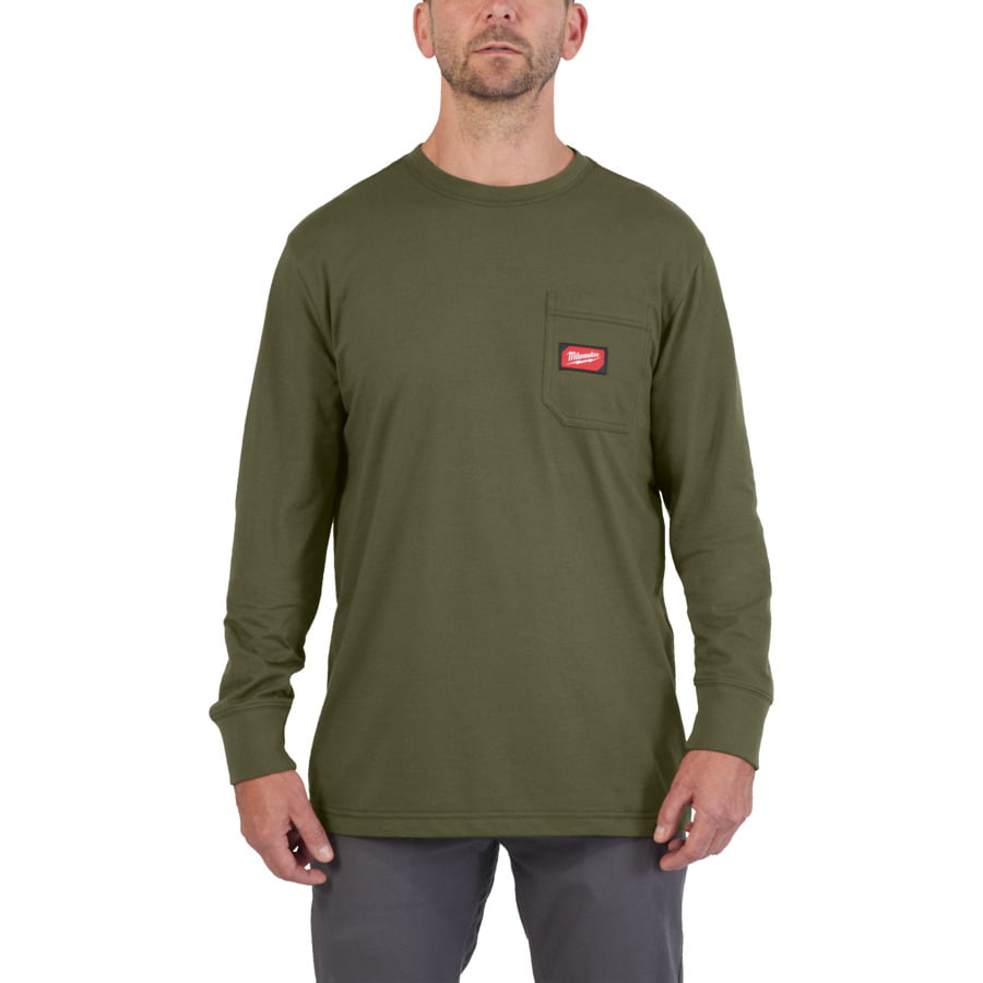 Fixio.pl Milwaukee Rozm S T-shirt z kiesz dł rękaw ziel Fixio.pl Milwaukee Rozm S T-shirt z kiesz dł rękaw ziel