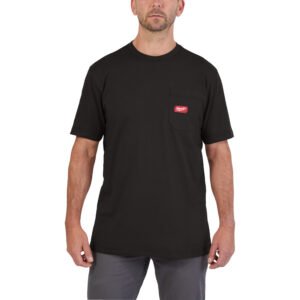 Fixio.pl Milwaukee Rozm S T-shirt z kiesz kr rękaw czarny