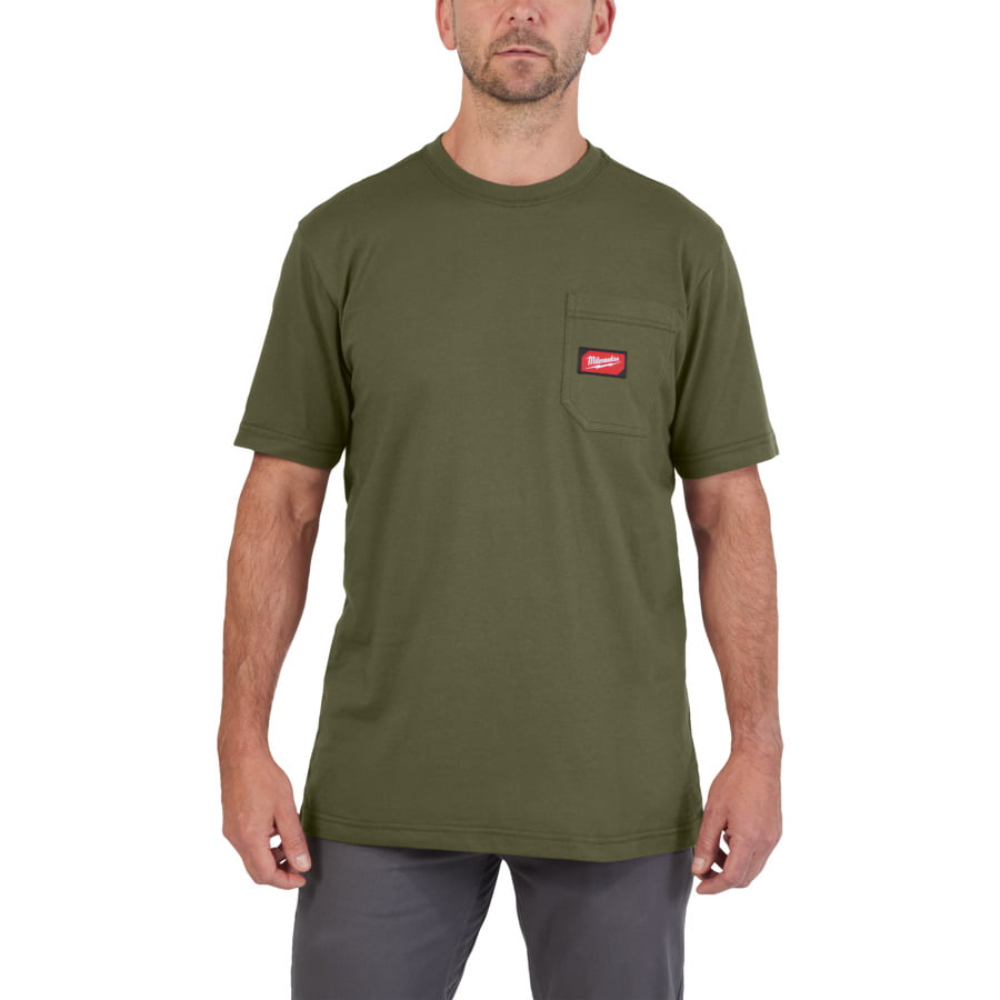 Fixio.pl Milwaukee Rozm S T-shirt z kiesz kr rękaw ziel Fixio.pl Milwaukee Rozm S T-shirt z kiesz kr rękaw ziel