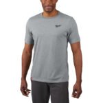 Fixio.pl Milwaukee Rozm S T-shirt z krótkim rękawem szary