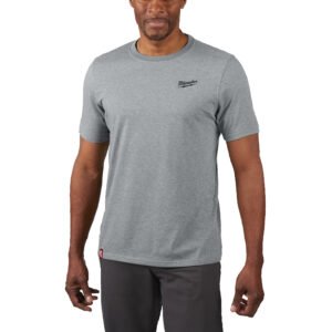 Fixio.pl Milwaukee Rozm S T-shirt z krótkim rękawem szary