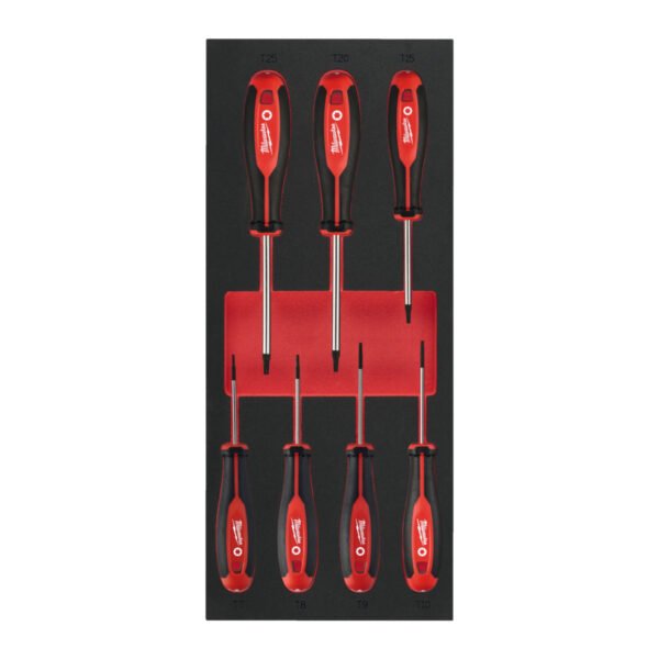 Fixio.pl Milwaukee Screwdriver TX Set 1 Foam Insert 7pc