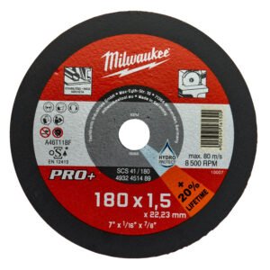 Fixio.pl Milwaukee TARCZA DO METALU PŁ. 180/1