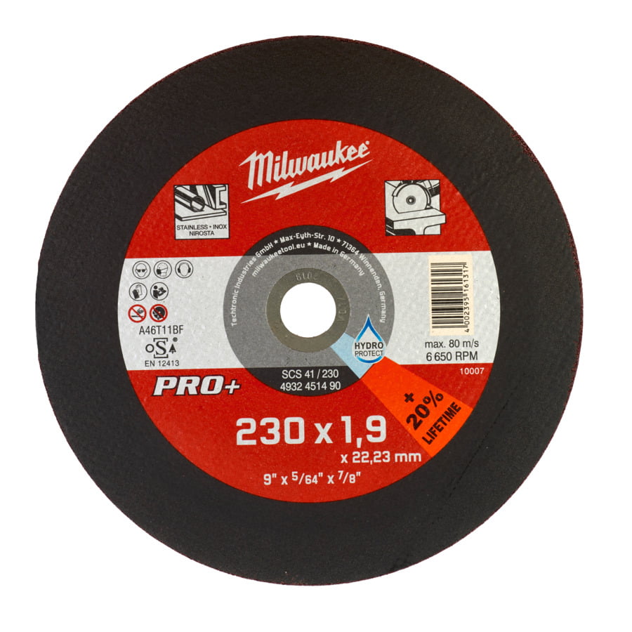 Fixio.pl Milwaukee TARCZA DO METALU PŁ. 230/1 Fixio.pl Milwaukee TARCZA DO METALU PŁ. 230/1
