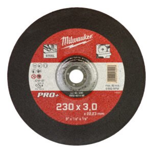 Fixio.pl Milwaukee TARCZA DO METALU WYP. 230/3 PRO+