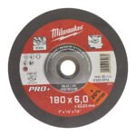 Fixio.pl Milwaukee TARCZA DO SZLIF METALU 180/6 PRO+