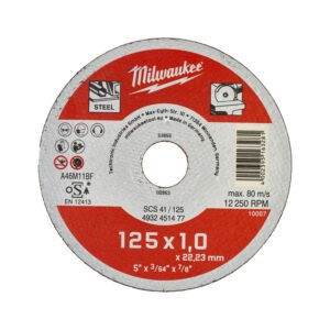 Fixio.pl Milwaukee TARCZE DO CIĘCIA CONTRACTOR 125/1-200SZT