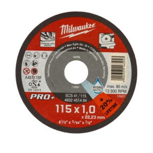 Fixio.pl Milwaukee TARCZE DO METALU PŁ. 115/1 PRO+ -200SZT