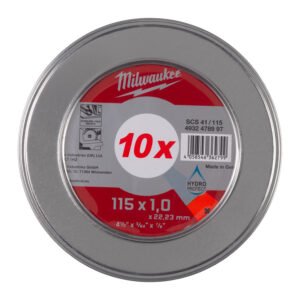 Fixio.pl Milwaukee Tarcza do metalu 115X1 PRO+ 10 szt.
