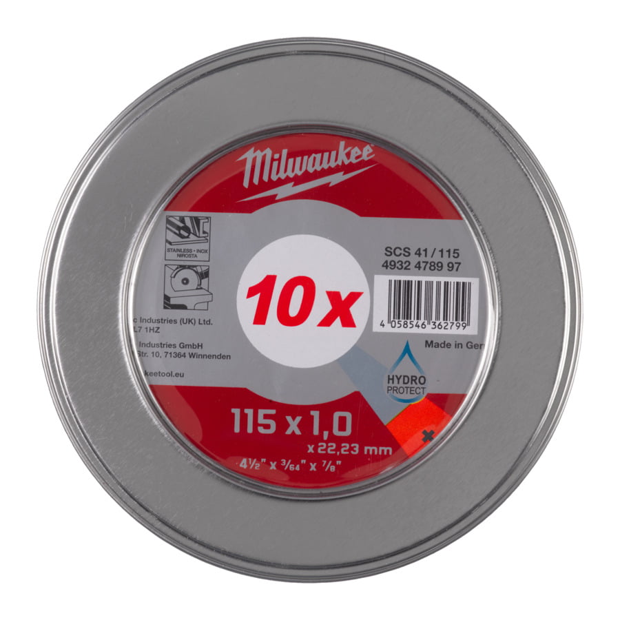 Fixio.pl Milwaukee Tarcza do metalu 115X1 PRO+ 10 szt.