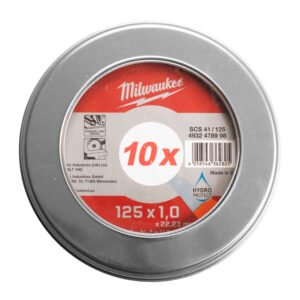 Fixio.pl Milwaukee Tarcza do metalu 125X1 PRO+ 10 szt.