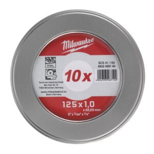 Fixio.pl Milwaukee Tarcza do metalu 125x10 - 10 szt.
