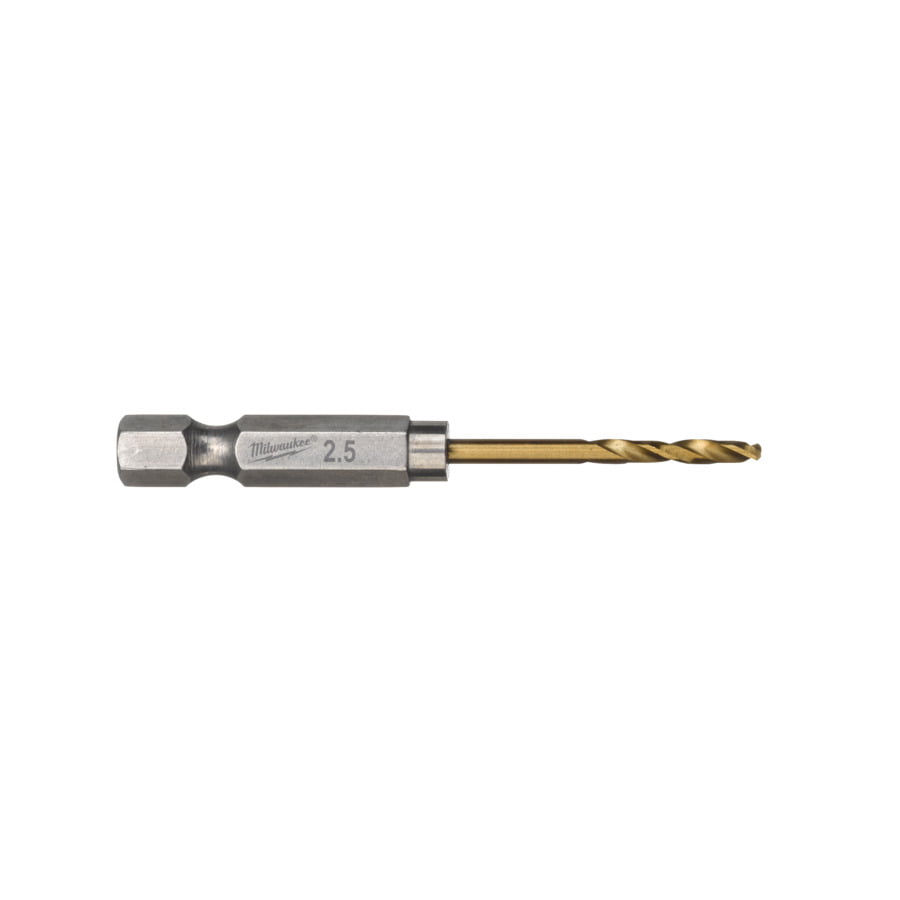 Fixio.pl Milwaukee Wiertło do metalu HSS-G Tin 2.5mm -10szt