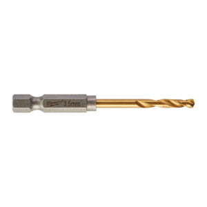 Fixio.pl Milwaukee Wiertło do metalu HSS-G Tin 3.5mm -10szt