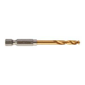 Fixio.pl Milwaukee Wiertło do metalu HSS-G Tin 4.5mm -10szt