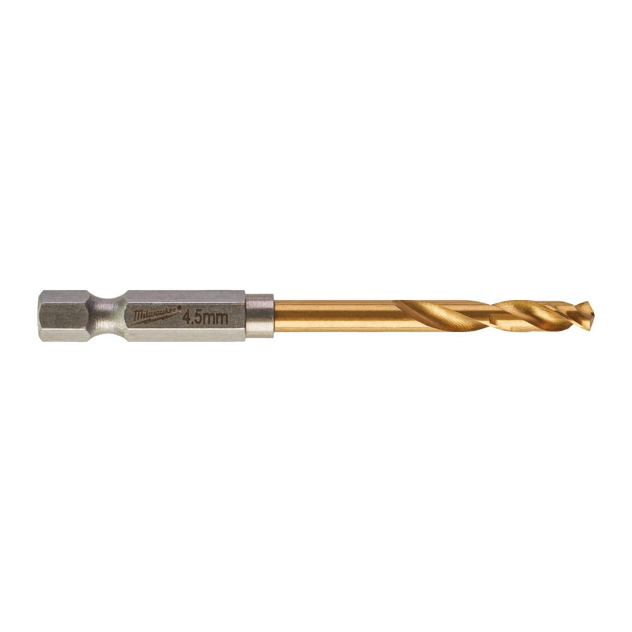 Fixio.pl Milwaukee Wiertło do metalu HSS-G Tin 4.5mm -10szt