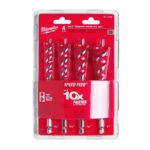 Fixio.pl Milwaukee Wood Drill SpFeed Set-4pc
