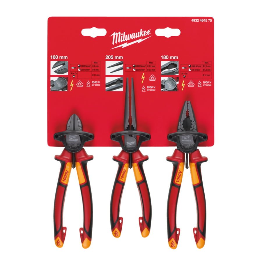 Fixio.pl Milwaukee ZESTAW SZCZYPIEC VDE-3 SZT Fixio.pl Milwaukee ZESTAW SZCZYPIEC VDE-3 SZT