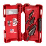Fixio.pl Milwaukee ZESTAW WIERTEŁ STOPNIOWYCH UDAR SHW-3SZT