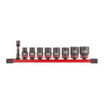 Fixio.pl Milwaukee Zestaw nasadek udar SHW 3/8" Hex 9szt
