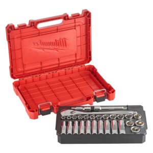 Fixio.pl Milwaukee Zestaw nasadek z grzechotką 1/2"