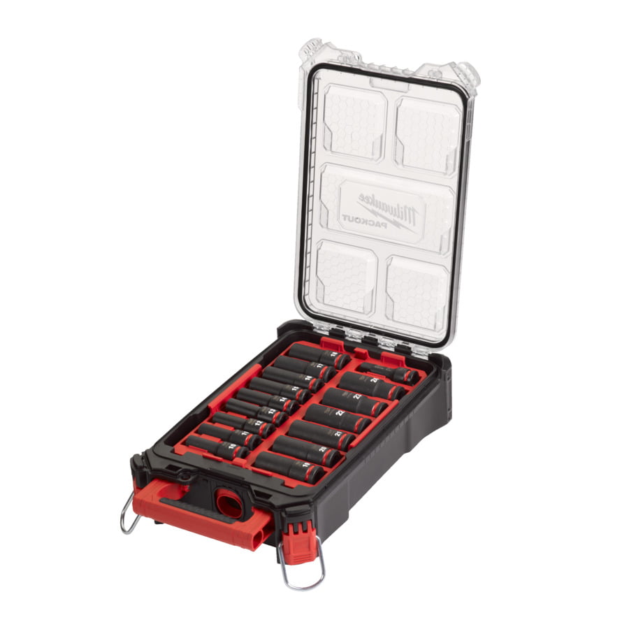 Fixio.pl Milwaukee Zestaw promo nasadek SHW w Packout 16szt