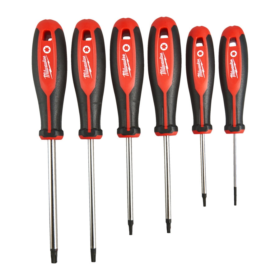 Fixio.pl Milwaukee Zestaw wkrętaków Torx - 6 szt. Fixio.pl Milwaukee Zestaw wkrętaków Torx - 6 szt.